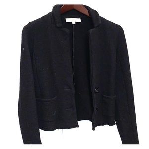 🎄Xmas Sale🎄 Loft - heavier merino wool blazer in black XS